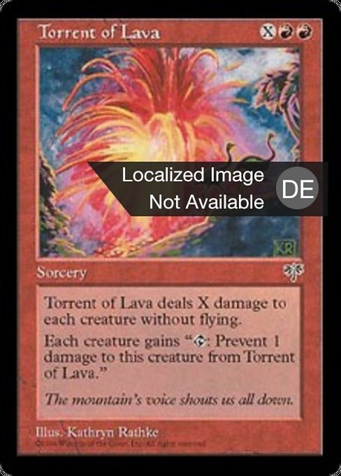 Torrent of Lava (Mirage #199)