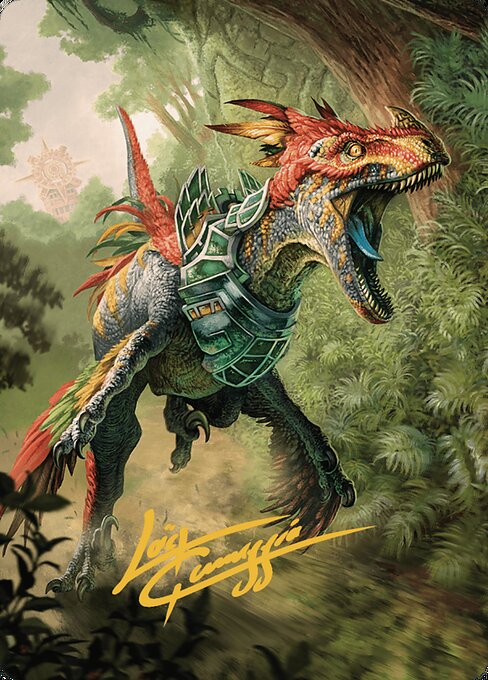 Dinosaur // Dinosaur (The Lost Caverns of Ixalan Art Series #67)