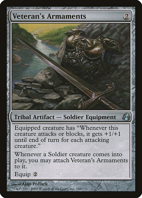 Veteran's Armaments card image