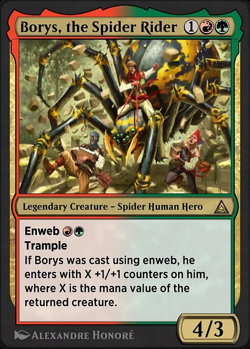 Scarlet Spider, Ben Reilly magic the gathering card art