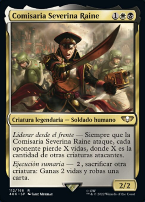 Commissar Severina Raine (Warhammer 40,000 Commander #112)
