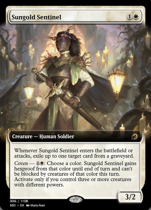 Sungold Sentinel (Magic Online Promos #93892)