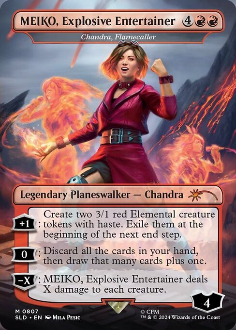 Chandra, Invocallamas (Secret Lair Drop)