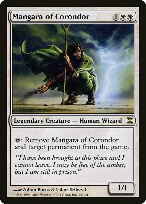 Mangara of Corondor (Time Spiral #28)