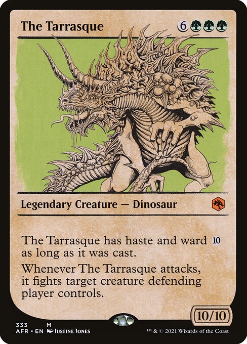 The Tarrasque card image