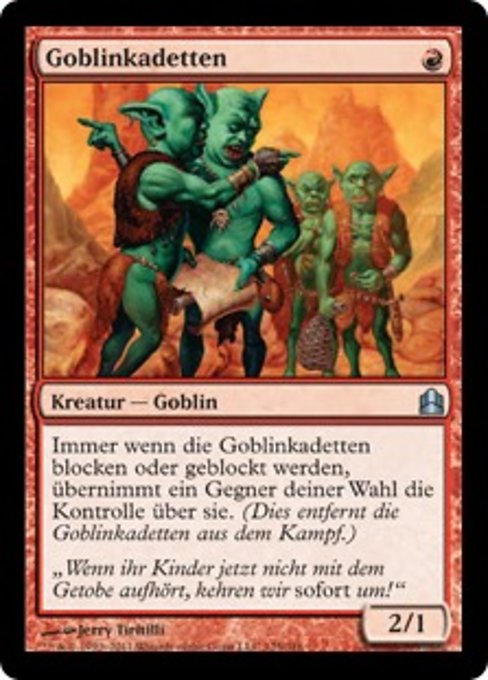 Goblin Cadets (Commander 2011 #125)