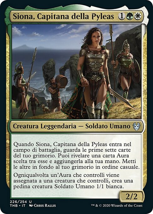 Siona, Capitana della Pyleas