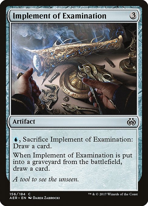 Implement of Examination (Aether Revolt #156)