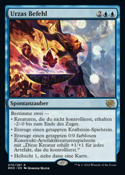 Urza's Command (The Brothers' War #70)