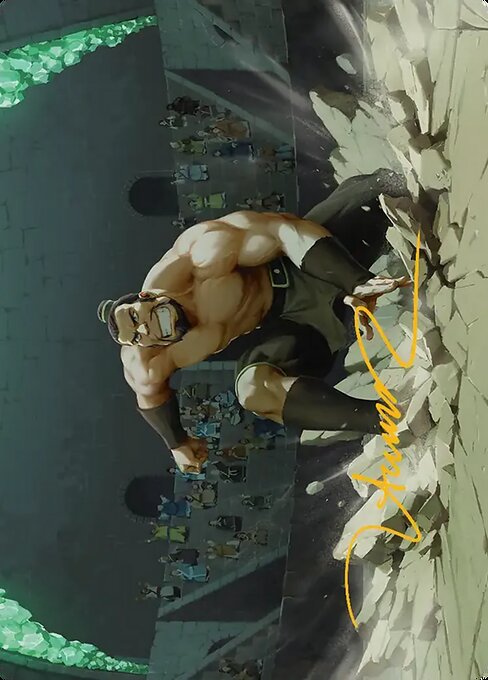 The Boulder, Ready to Rumble // The Boulder, Ready to Rumble magic the gathering card art