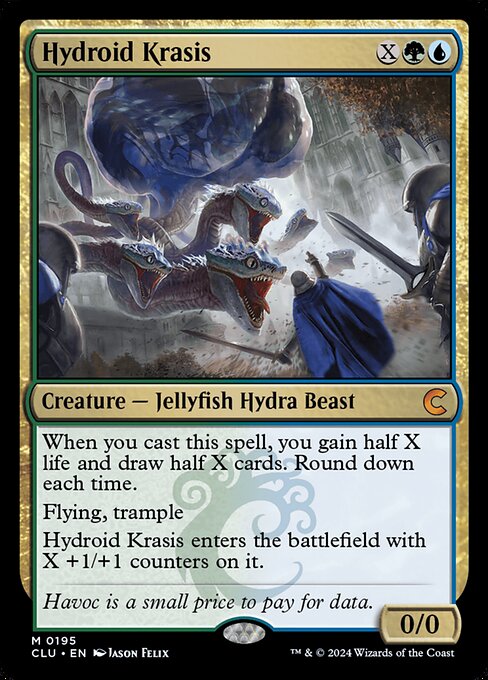 Hydroid Krasis (Ravnica: Clue Edition #195)