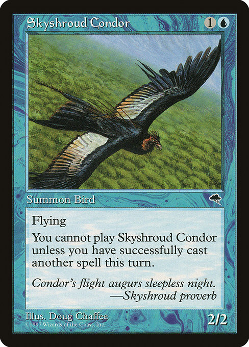 Skyshroud Condor (Tempest #88)