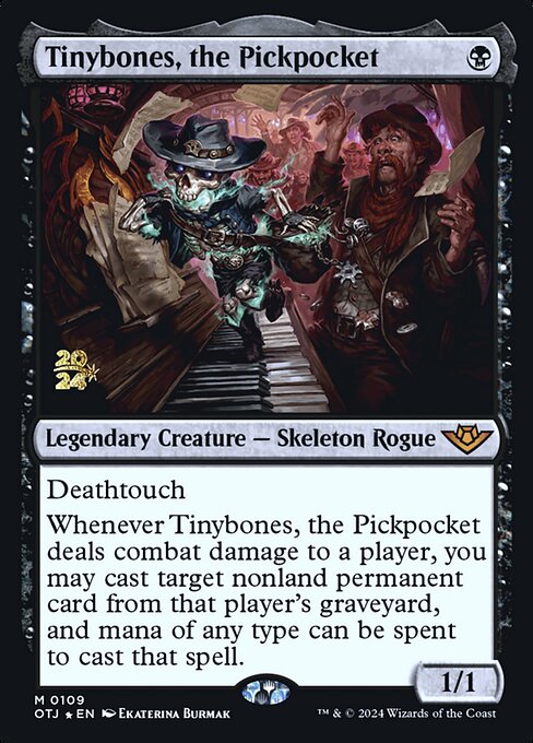 Tinybones, the Pickpocket (Outlaws of Thunder Junction Promos #109s)