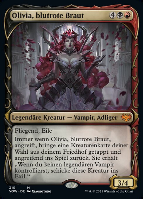 Olivia, Crimson Bride (Innistrad: Crimson Vow #315)