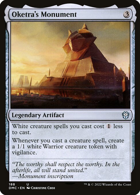 Oketra's Monument (Dominaria United Commander #188)