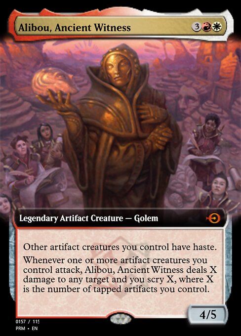 Alibou, Ancient Witness (Magic Online Promos #90286)