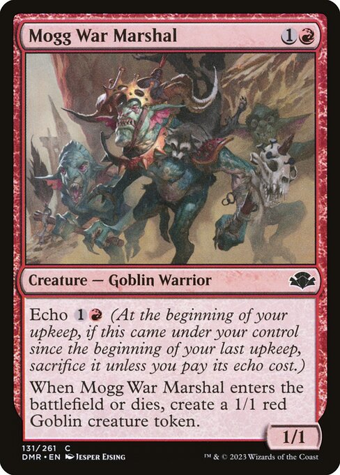 Mogg War Marshal (Dominaria Remastered #131)