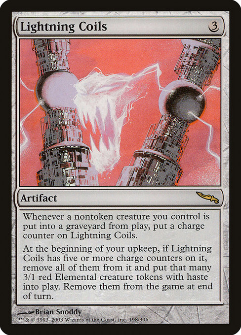 Lightning Coils (Mirrodin #198)