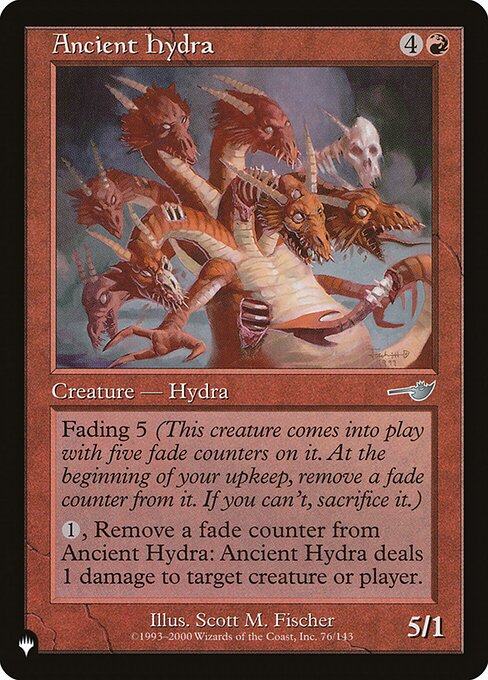 Ancient Hydra (The List #NEM-76)