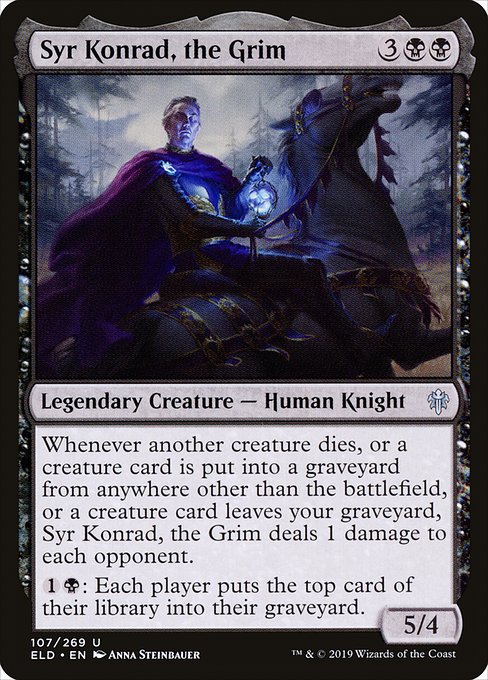 Syr Konrad, the Grim (Throne of Eldraine #107)