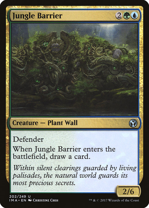 Jungle Barrier (Iconic Masters #202)