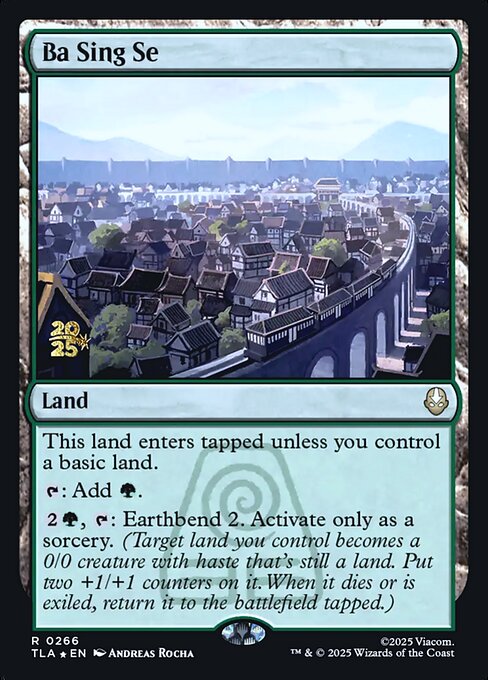 Ba Sing Se magic the gathering card art