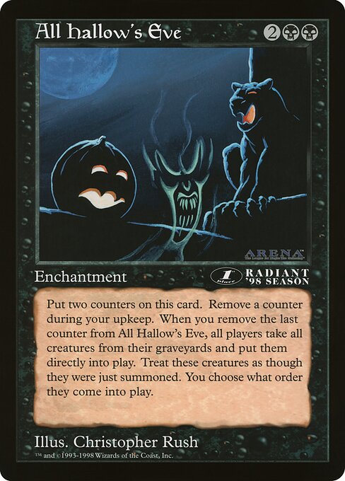 All Hallow's Eve (Oversized League Prizes #42)