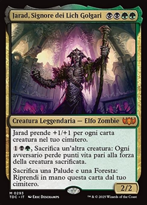 Jarad, Signore dei Lich Golgari
