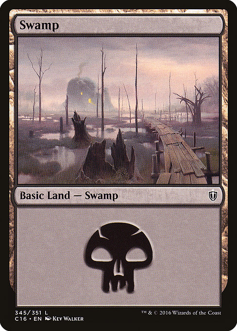 Swamp (Commander 2016 #345)
