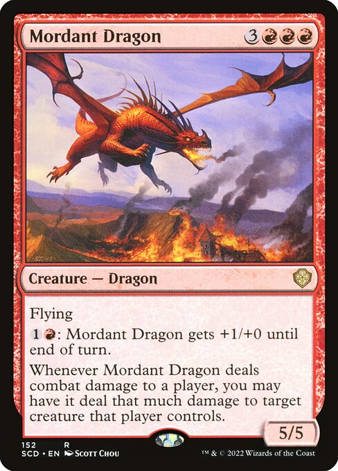 Dragon acrimonieux|Mordant Dragon