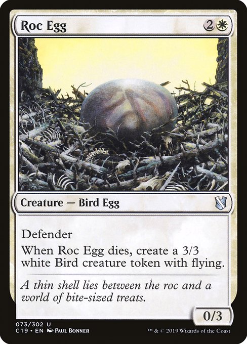 Roc Egg (Commander 2019 #73)