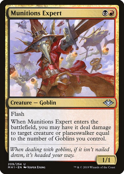 Munitions Expert (Modern Horizons #209)