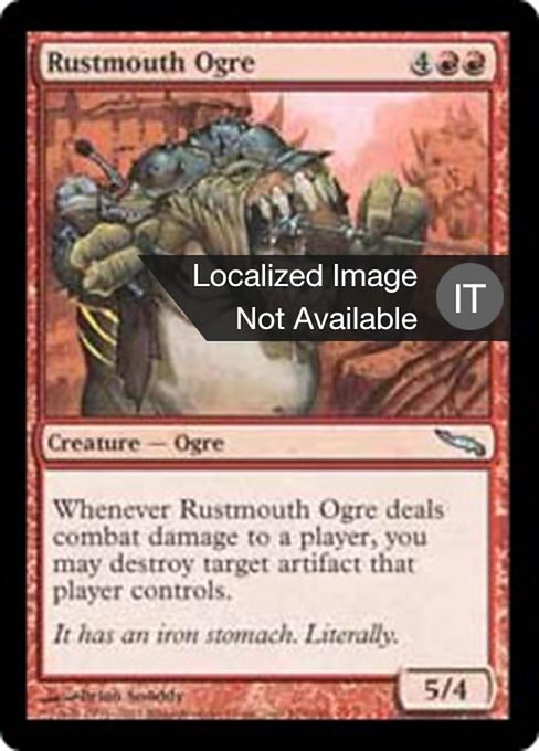 Rustmouth Ogre (Mirrodin #103)