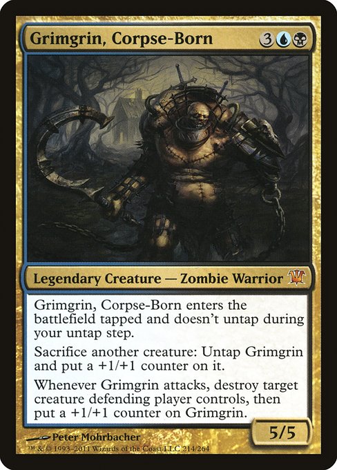 Grimgrin, Corpse-Born (Innistrad #214)