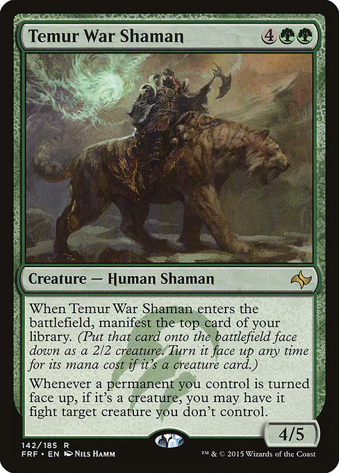 Temur War Shaman (Fate Reforged #142)