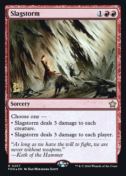 Slagstorm (Foundations Promos #207s)