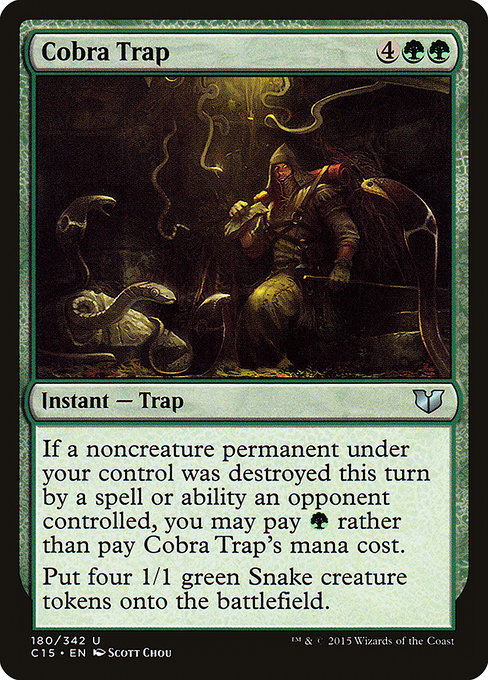 Cobra Trap (c15) 180