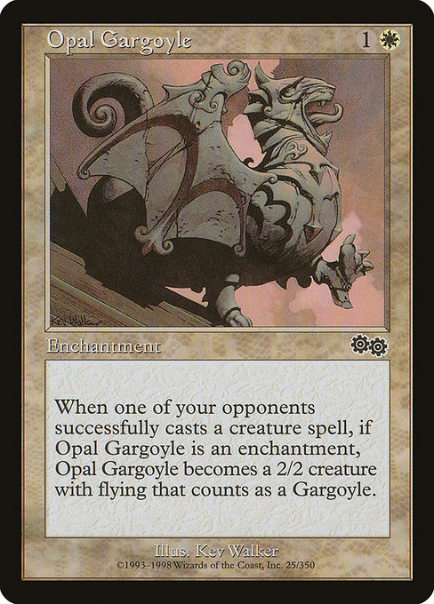 Opal Gargoyle (Urza's Saga #25)