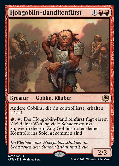 Hobgoblin-Banditenfürst