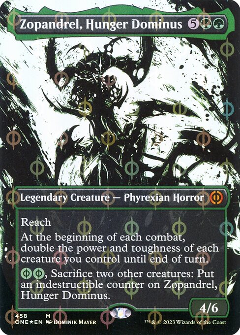 Zopandrel, Hunger Dominus (Phyrexia: All Will Be One #458)