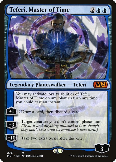 Teferi, Master of Time (Core Set 2021 #276)
