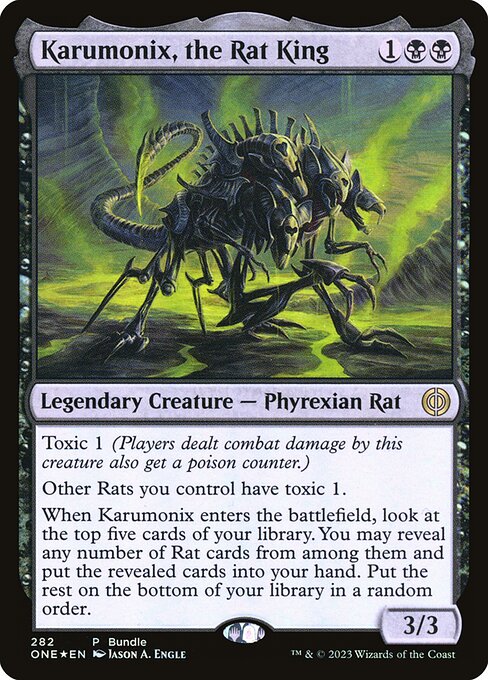 Karumonix, the Rat King (Phyrexia: All Will Be One #282)