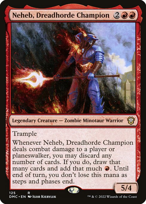 Neheb, Dreadhorde Champion (dmc) 125