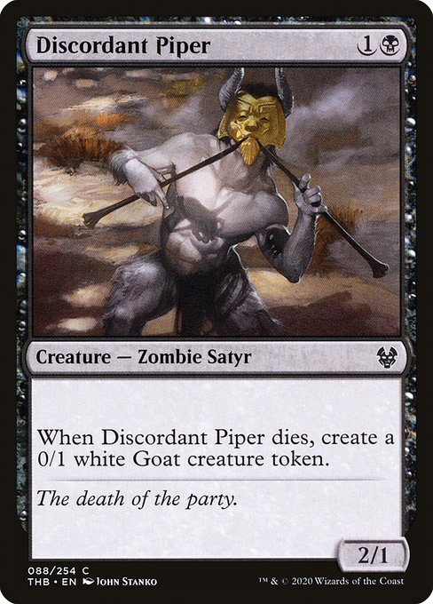 Discordant Piper (Theros Beyond Death #88)