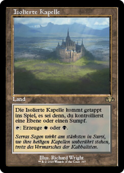 Isolated Chapel (Dominaria Remastered #397)