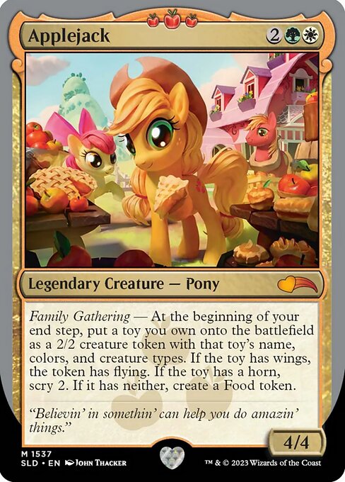 Applejack (Secret Lair Drop #1537)