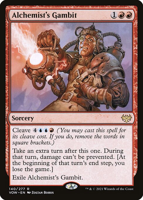 Alchemist's Gambit (vow) 140 Alchemist's Gambit (vow) 140
