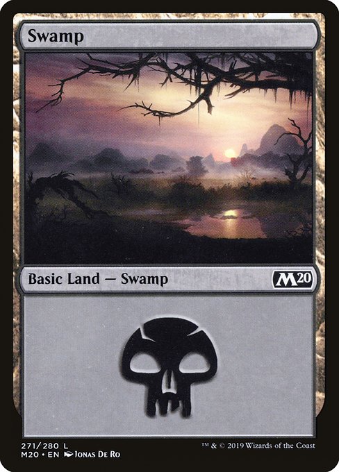 Swamp (Core Set 2020 #271)