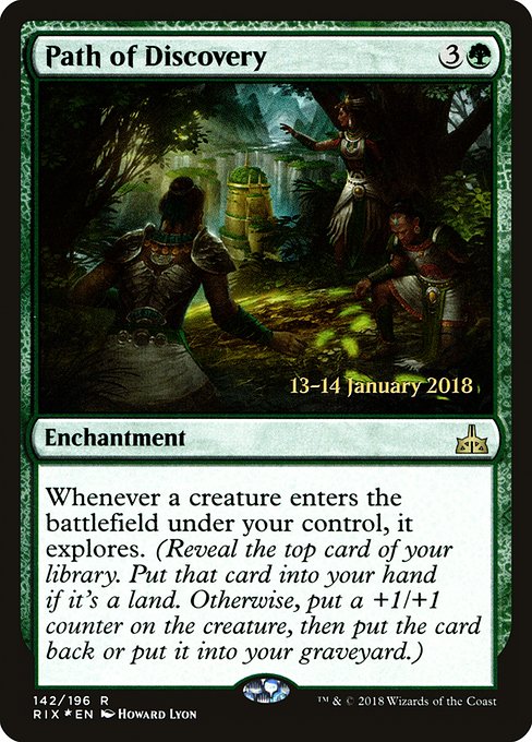 Path of Discovery (Rivals of Ixalan Promos #142s)
