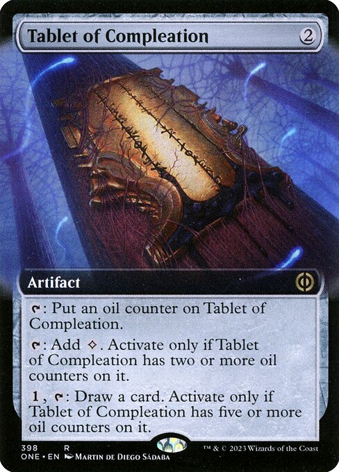 Tablet of Compleation (Phyrexia: All Will Be One #398)